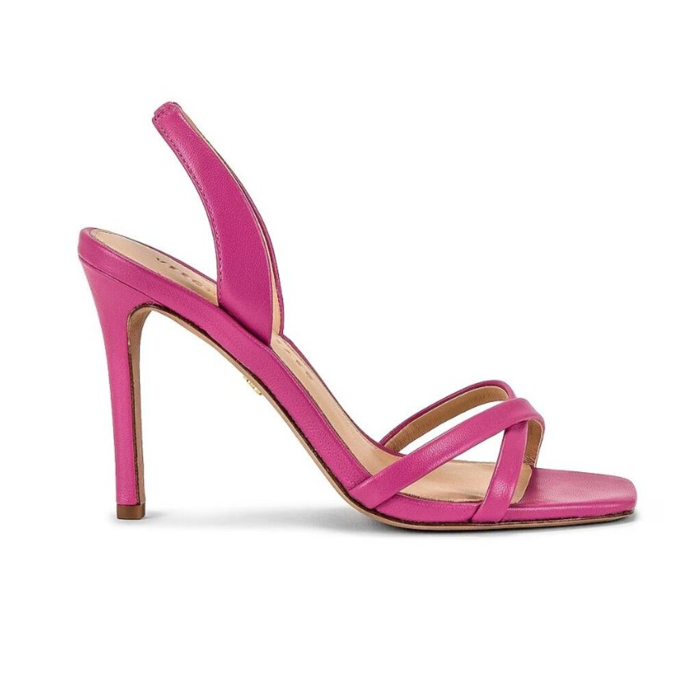 Veronica Beard Analita Sandals in Hot Pink Size 8.5